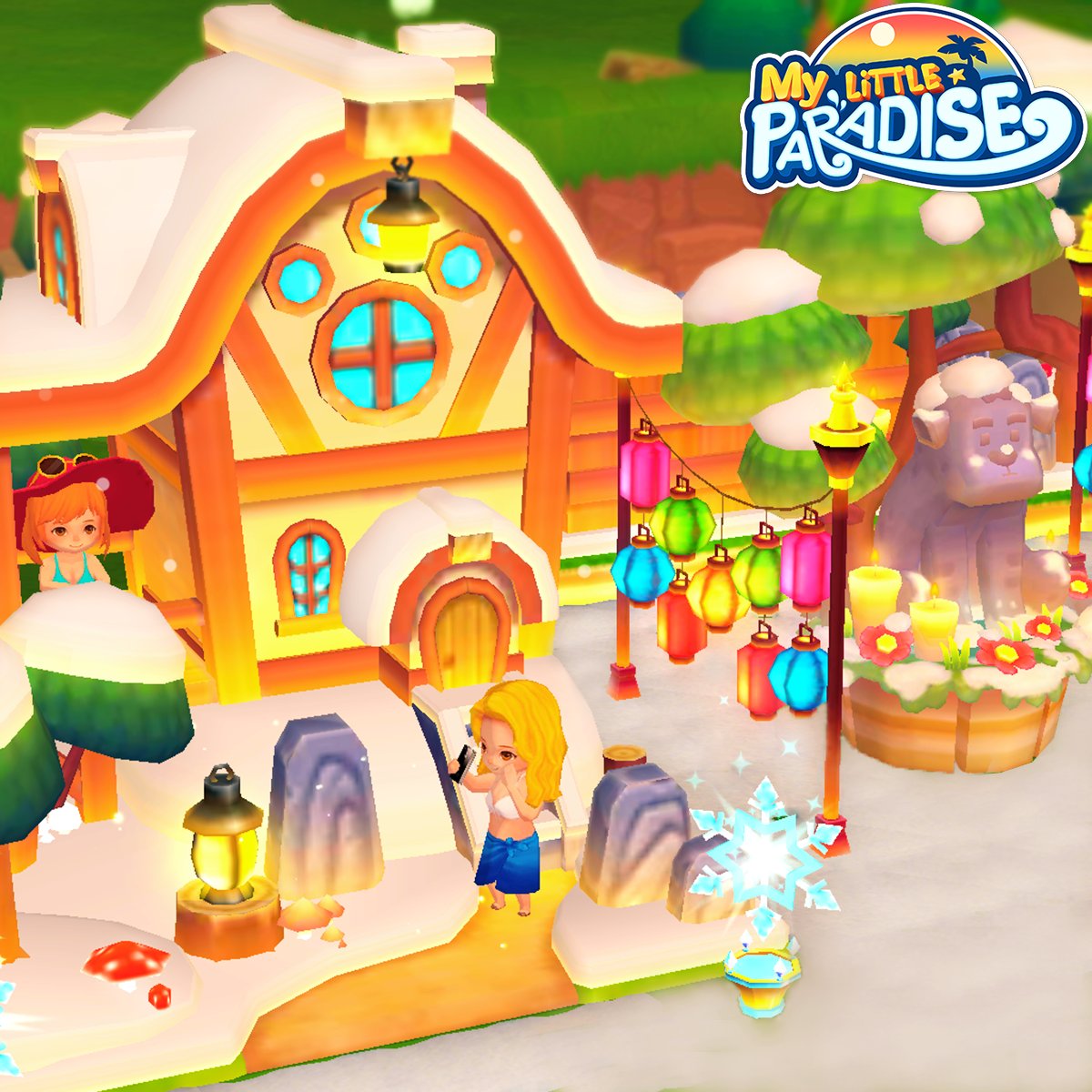 ML_Paradise's tweet photo. Have a rest in this Winter Cabin 🥰
Looks very warm and cozy 🤍

Share the game with your friends! ⛱
https://t.co/piqXckl1ex

#mylittleparadisegame #resort #winter #kingdom #frozen #village #management #building #mobilegame #paradise #island https://t.co/pRxvvxSWQL