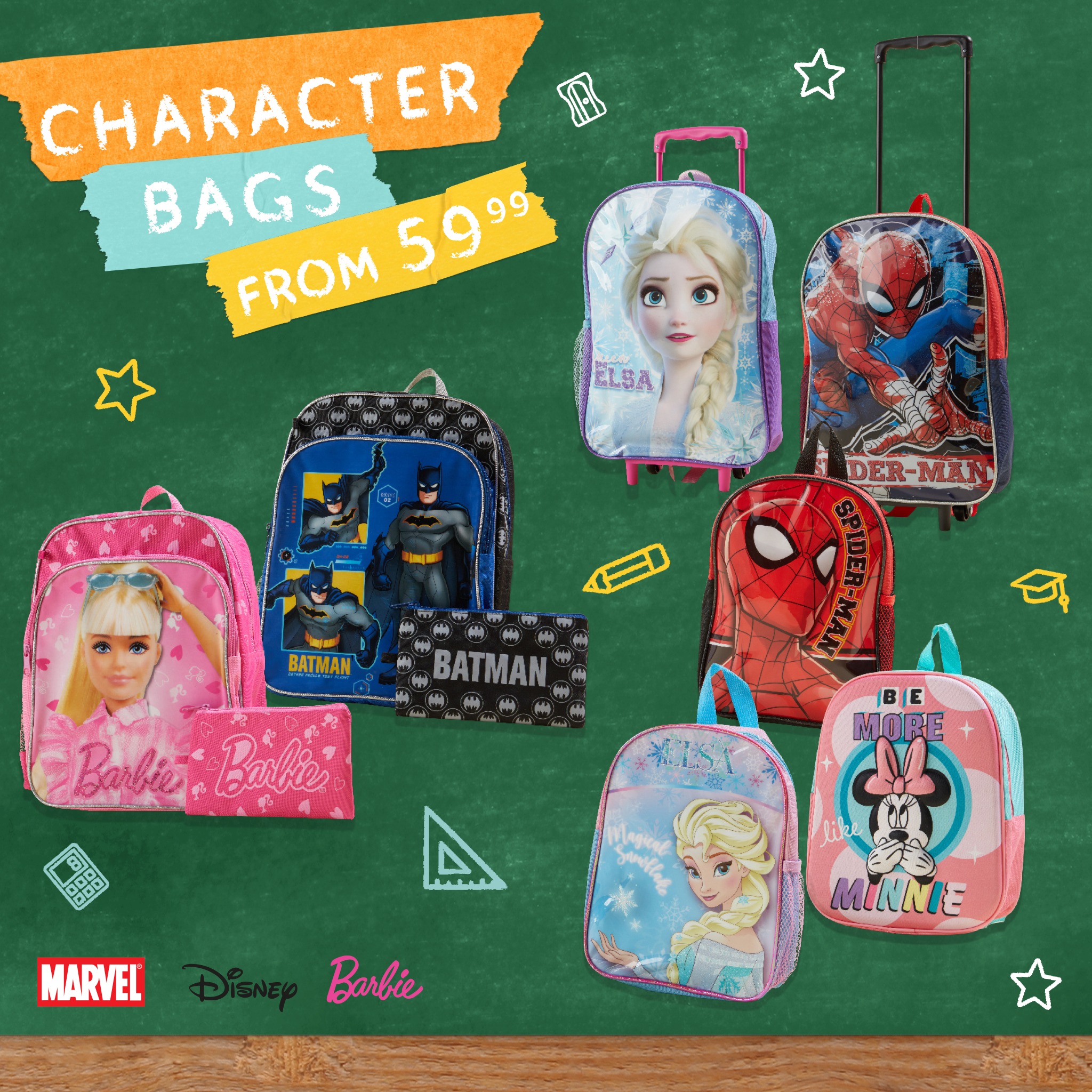 Maerua Mall on X Fun school bags make school days more fun Get school bags at your nearest Jet store from just 59.99 Don t miss out on this great offer. While stocks