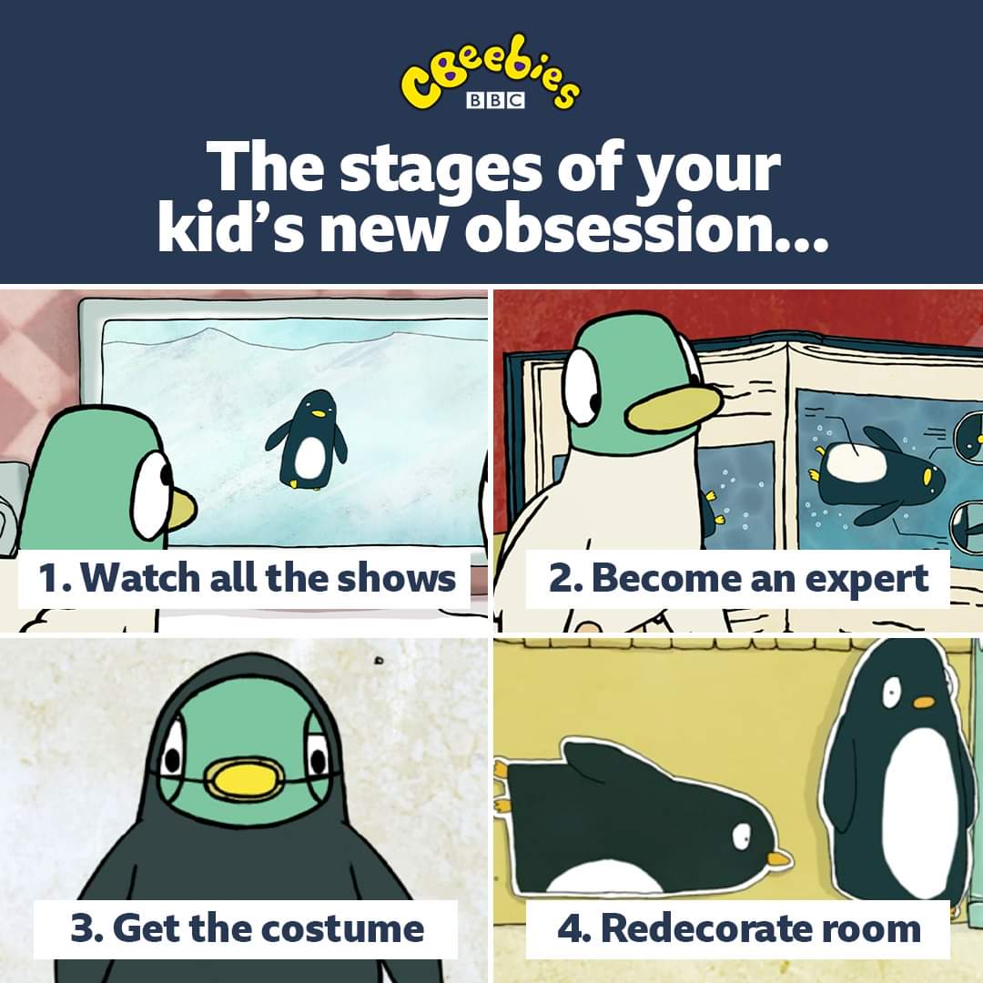 LondonTrekkie's tweet photo. From @CBeebiesHQ but not just applicable to kids - what stage @StarTrek obsession are you at fellow trekkies?

#StarTrek #fandom #trekkies https://t.co/Qvn1ACnoV9