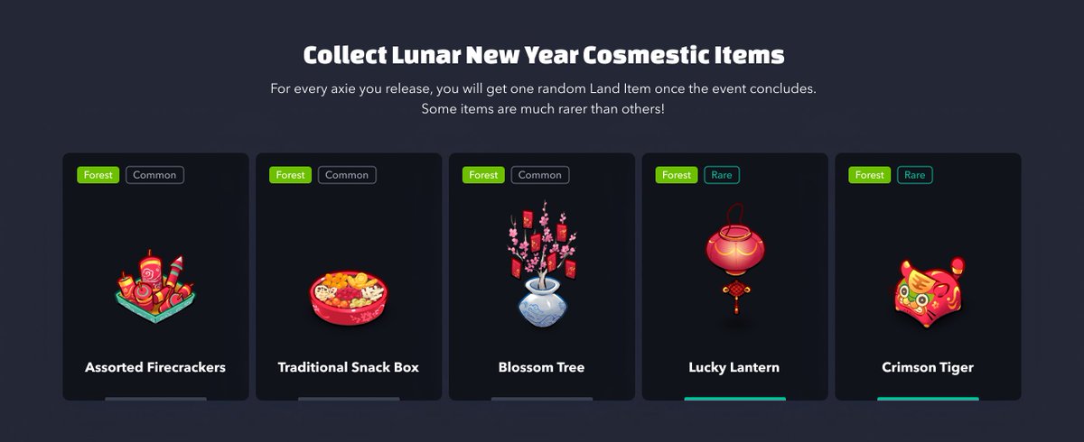 AxieInfinity's tweet photo. Show us your Lunar New Year Items! https://t.co/021S1GaIUr