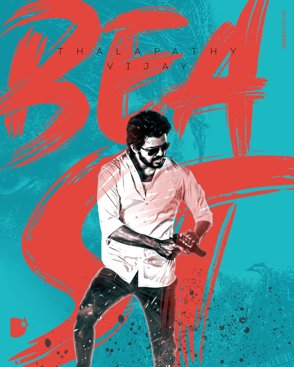 #Beast Poster <a href="/actorvijay/">Vijay</a> 🌟
.
<a href="/Nelsondilpkumar/">Nelson Dilipkumar</a> #nelsondilipkumar <a href="/anirudhofficial/">Anirudh Ravichander</a> #anirudh #AnirudhRavichander #anirudhmusical <a href="/hegdepooja/">Pooja Hegde</a> #PoojaHegde <a href="/selvaraghavan/">selvaraghavan</a> #selvaragavan <a href="/sunpictures/">Sun Pictures</a> #SunPictures #beastupdate #BeastFirstSingle