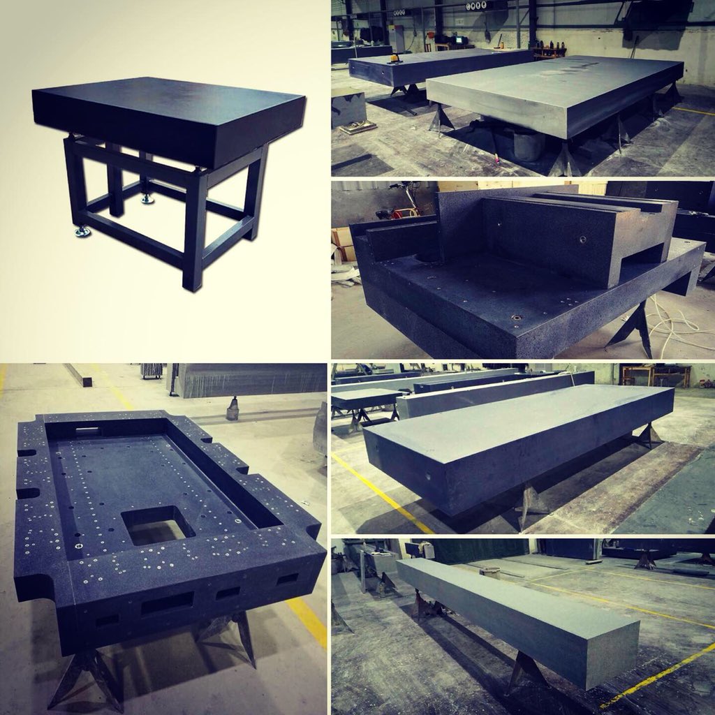ManufacturingCN's tweet image. Granite Mechanical Components #precisiongranite #surfaceplate #inspection #calibration #metrology #cnc #laser #cmmmachine