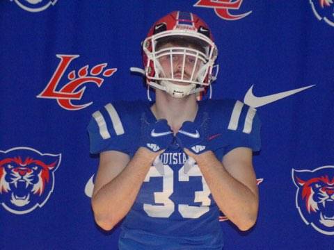 FordHD_F150's tweet photo. Thank you to @LCU_ftball @drewmaddox8 @CoachGreenyLCU and @Coach_Severio for making my visit a great one! https://t.co/3Sx9feggel