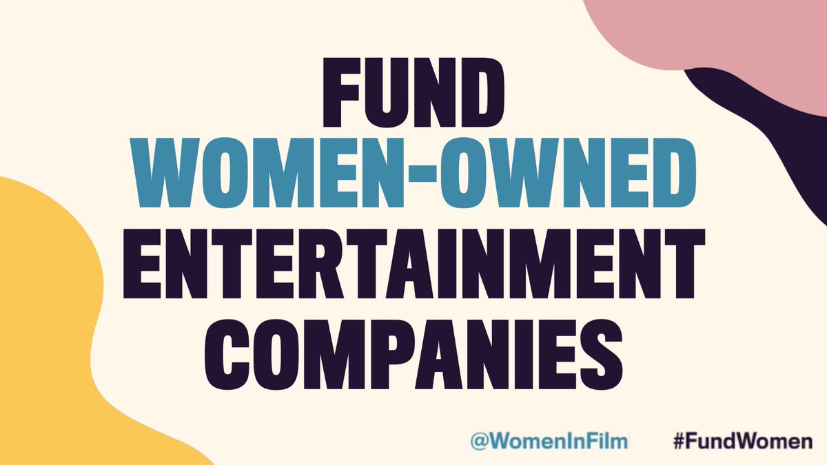 New research from @womeninfilm shows that on average, men-owned production companies receive over SEVEN-TIMES the amount of funding that women-owned production companies receive. “Women Entrepreneurs in the Screen Industries ” report, linked here instagram.com/womeninfilmla?…