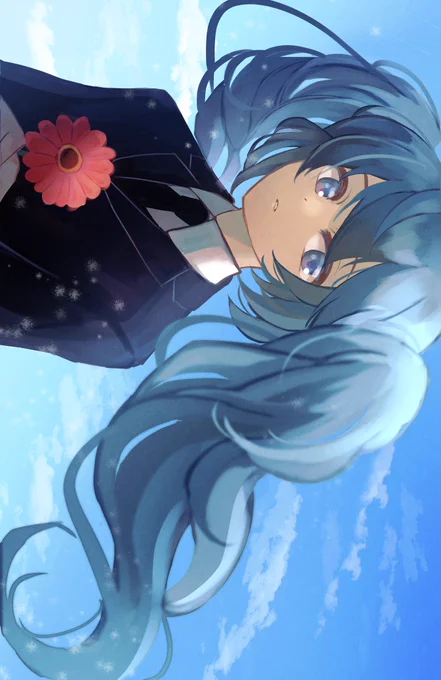 6曲目サイハテ/小林オニキス#100曲ボカロ絵チャレンジ#初音ミク#イラスト 