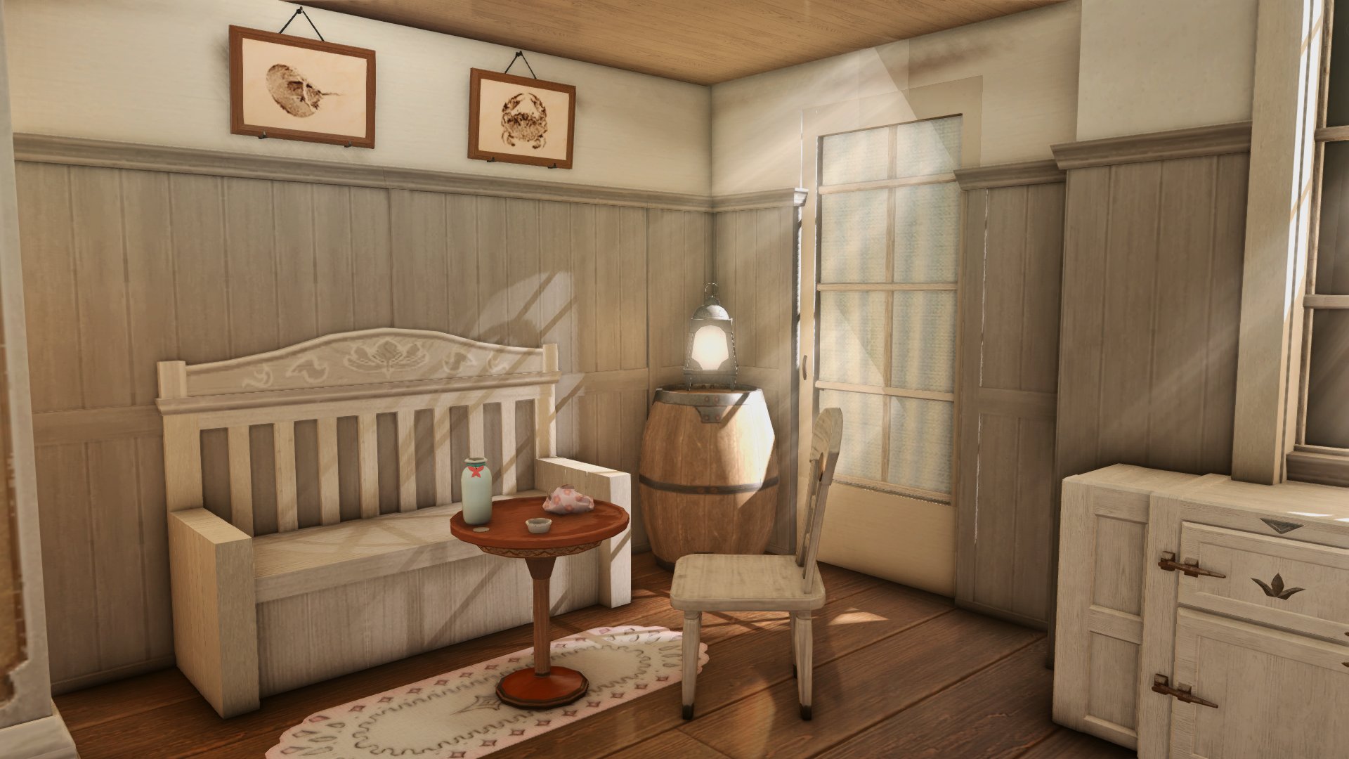 🏡 HGXIV FFXIV Housing 🏳️‍🌈 on Twitter "A shabby chic country bench