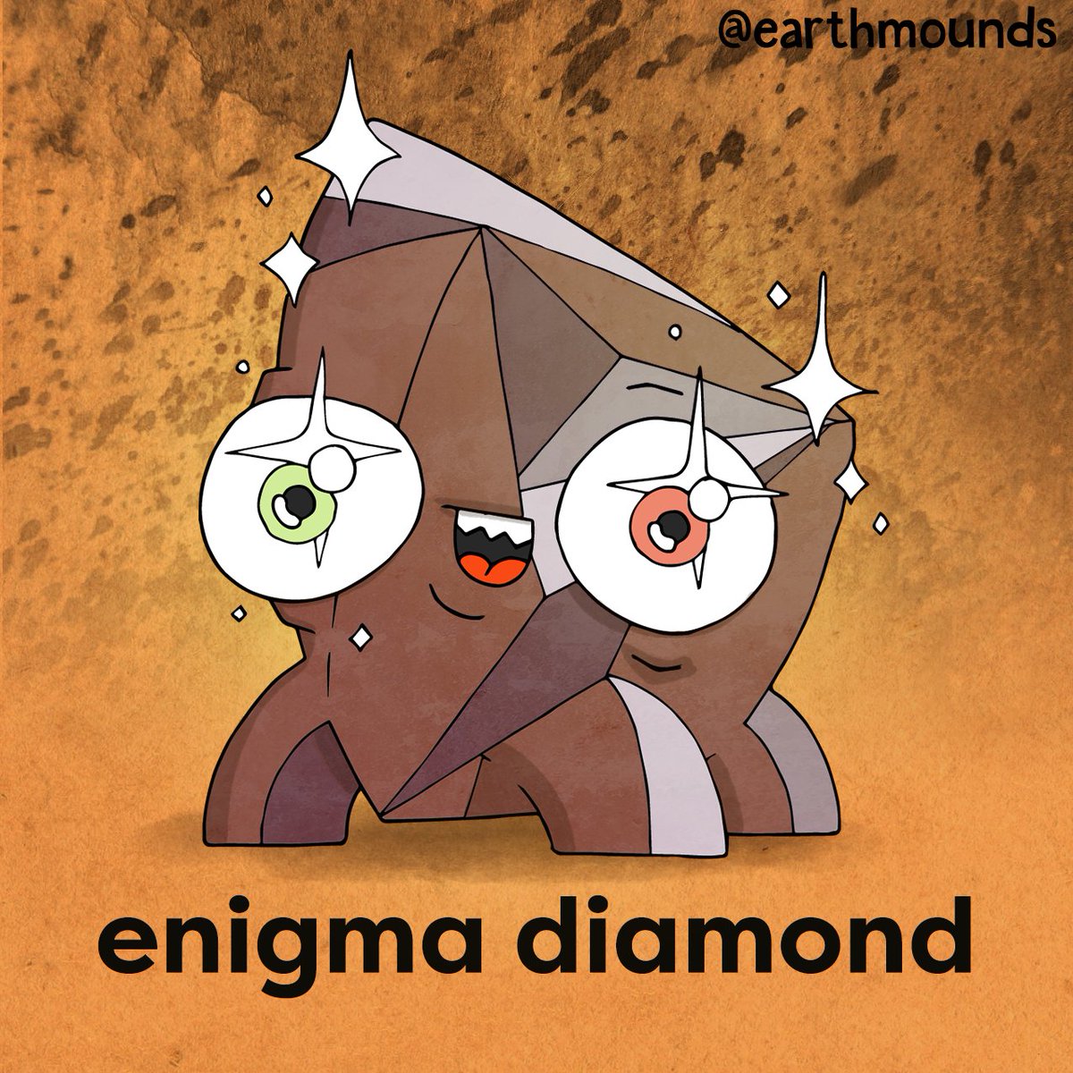 EarthMounds's tweet photo. The enigma diamond is out of this world! Experts believe this one was formed when a meteor collided with Earth, or was part of the makeup of a meteor. #earthmounds #science #enigma #enigmadiamond #learning #geology #education #rockhound #minerals #learn #english #teaching https://t.co/M0p0mTlMAo