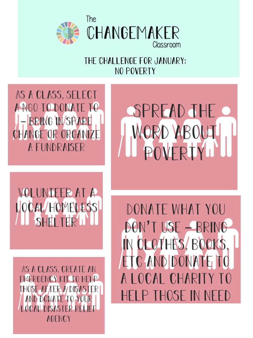 Welcome to The Changemaker Classroom: The Challenges for January - mailchi.mp/256228459a03/t…