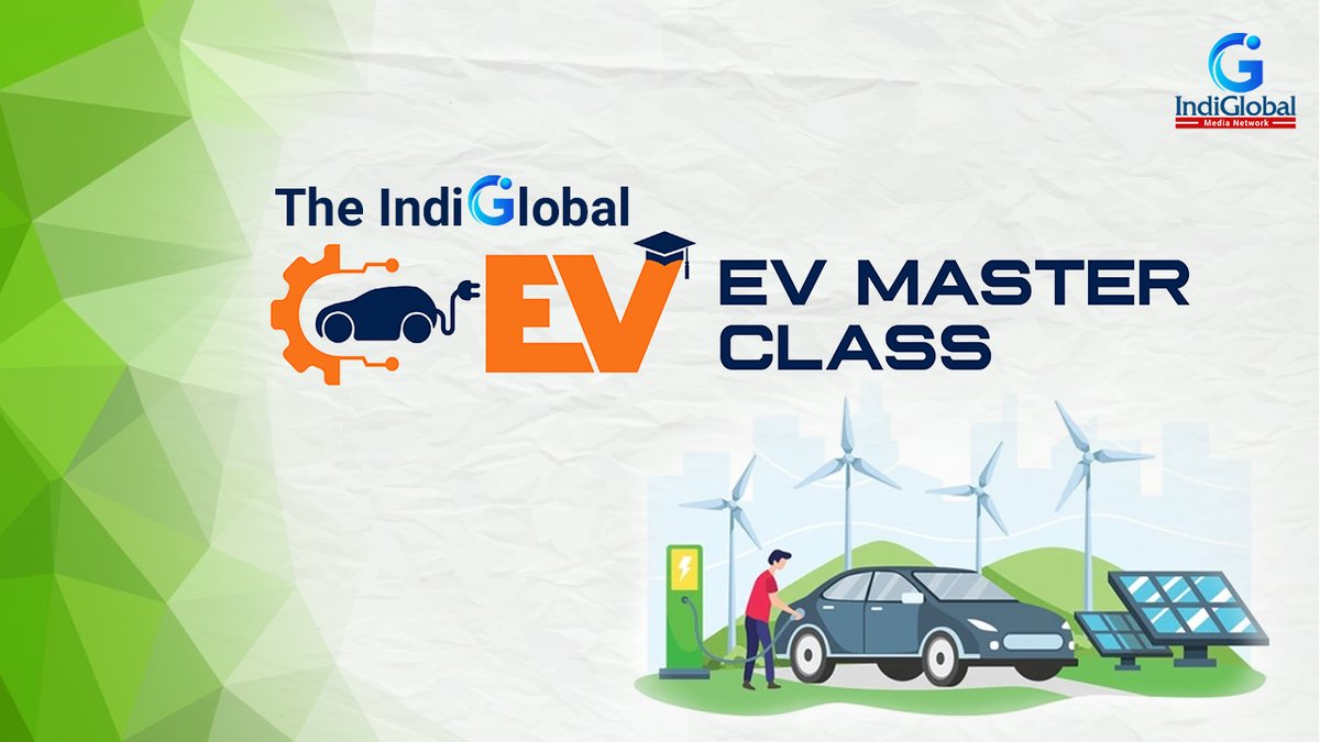 IndiglobalMedia's tweet photo. IndiGlobal EV Masterclass is designed to benefit students, employer-employee by reducing the cost of talent acquisition, training cost in the emerging Electric Vehicles industry.
#IndiGlobalMedia #IndiGlobalEVMasterClass #EVMasterClass https://t.co/K9o6uQb4hn