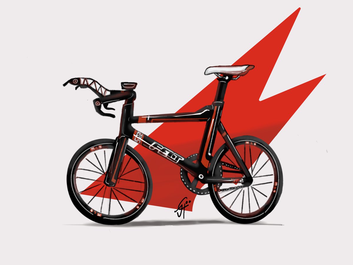 lacusso's tweet photo. Warms up 01 - Sorry for the long hiatus, I was running on fumes and I needed some down time. #bicycle #minivelo #ttbike #warmup #illustration #hiatus https://t.co/1ENoQwlzXd
