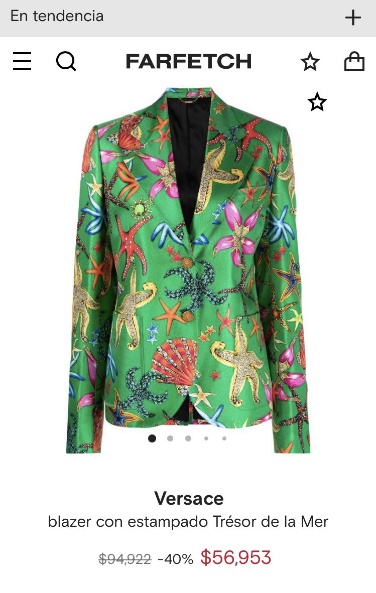 trendt00's tweet photo. Oigan, este #dupealert les conviene porque está en oferta el día de hoy!
blazer Versace con estampado Trésor de la Mer en oferta a $56mil pesitos // Shein en la flash sale $265 pesos (y tmb está el pantalón) https://t.co/EJRZHsAGwG