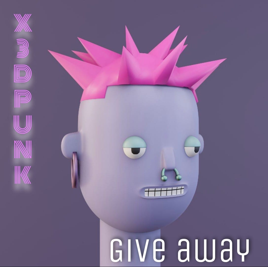🎁#X3DPUNK #Giveaway🎁

0.1 #X3DPUNK tokens each to 20 winners✨

1⃣Like &amp; Retweet
2⃣Follow <a href="/x3dpunk/">X3D PUNK</a> &amp; Me
3⃣Website : x3dpunk.com

⏰Ends 48hrs #TwitterPicker 

#X3DPUNK #AIRDROP #SNAPSHOT #NFT #NFTs 
#SneakPeek #XRPL #XRPLcommunity