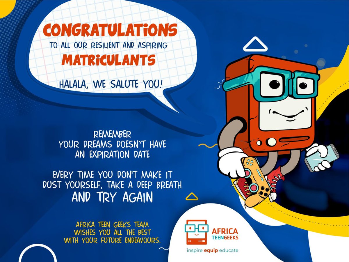 Congratulations to the class of 2021! We wish you well with your future endeavours. To those who didn't make it, don't despair. One's best success comes after their greatest disappointments. For revision material and study guidelines for assistance visit:
m.youtube.com/c/AfricaTeenGe…