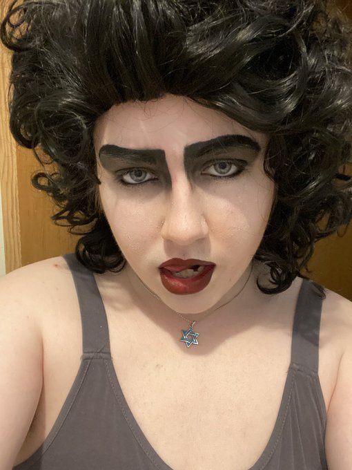I&rsquo;m just a sweet transvestite 🖤👠🥵 https://t.co/NRETbM36dO