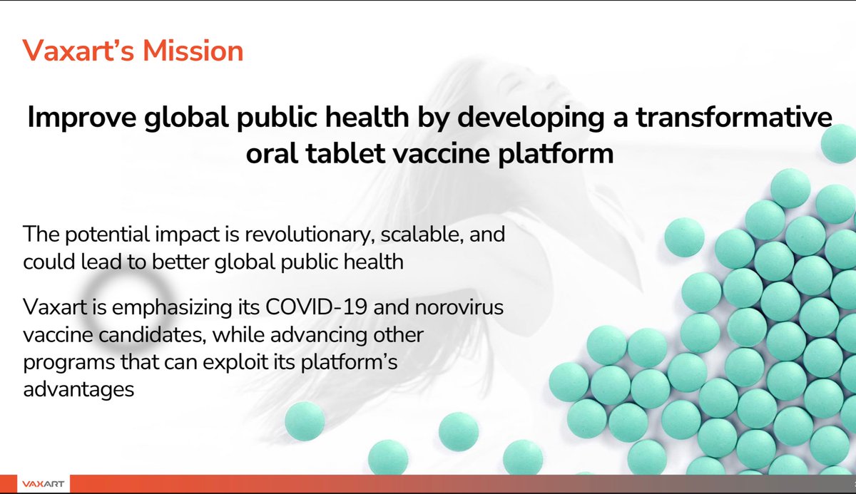 VaxartNation's tweet photo. Mucosal Vaccines,Sterilizing Immunity🏆 
Developing new influenza Vaccine-elicited cellular correlates of protection for influenza in humans had yet been demonstrated? 
@Vaxart human-adenovirus-5-based oral influenza vaccine tablet VXA-A1.1 can protect from H1N1 virus in Humans🏆 https://t.co/MdNqSlMlXB