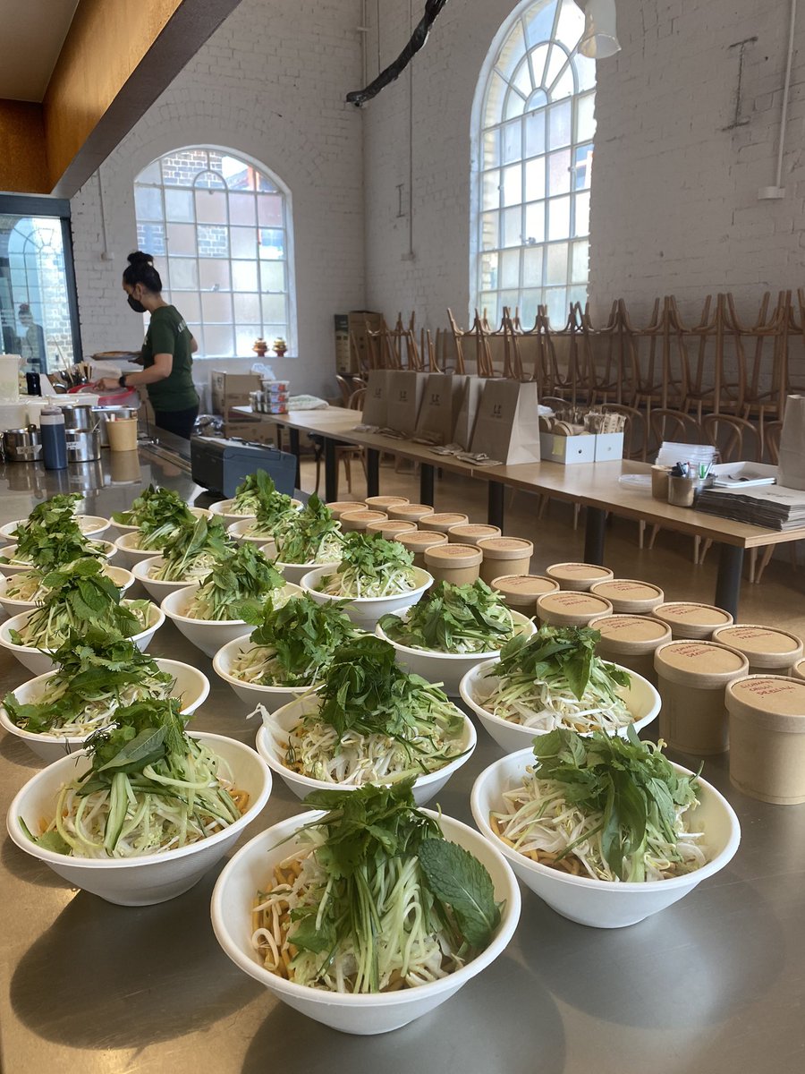 Deepest Gratitude 🙏🏼🙏🏼 from Lucky, my staff &amp; I to every single medical worker in the country 🏩⛑🚑Yesterday we begun a new weekly LK ritual of offering delicious meals to the front-liners @SVHSydney Pls know we acknowledge every single ounce of energy u r expending, for all XX