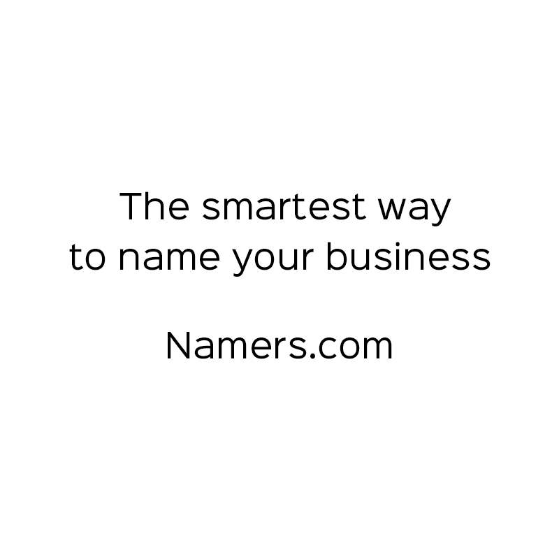 NamersOfficial's tweet photo. The smartest way to name your business. Visit https://t.co/z8d4eGncKn