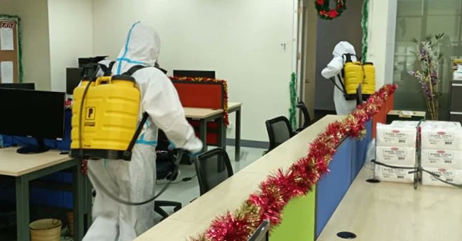 bsapasig's tweet photo. Ang ating BDRRM personnel ay patuloy na nagpapaunlak ng mga disinfection requests π¦ sa mga offices sa ating komunidad. π’
#BeatCOVID19 #KeepSafeBSA #TuloyAngSerbisyoBSA https://t.co/UFSn7ampwz