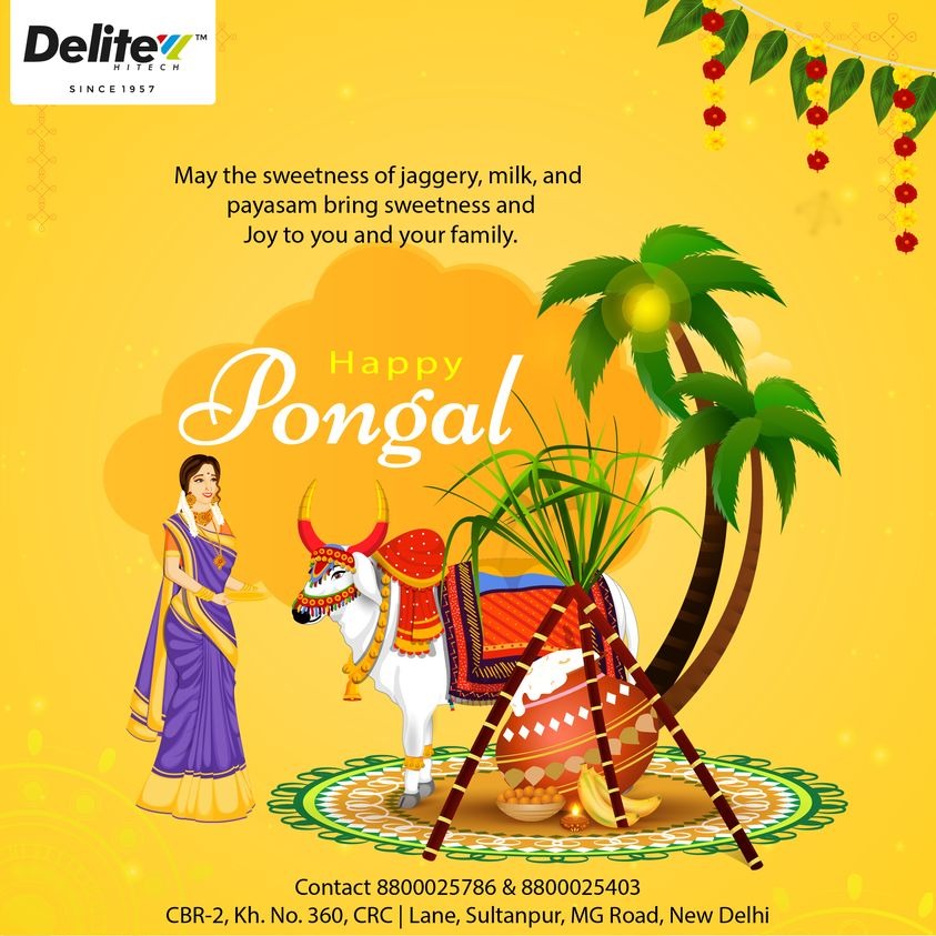 Delite_Hitech's tweet photo. May the festival of Pongal bring joy and happiness to you and your family. 
Best Wishes from Delite Furniture!
#Pongal2022 #HappyPongal2022 #thefestivalwishes #Pongal  #makarsankranti2022 #festivalfriday #friday #kiteflying #indianfestivals #happiness #newyear #festival https://t.co/IInVWj0j9i