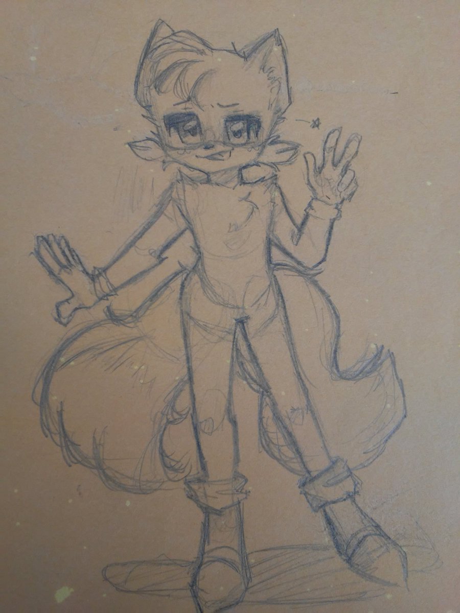 flow_michu's tweet photo. I draw tails..yeah i back , now bye /run and dies of the school #sonic #tails #draw #fanart #sketch #boceto #yee https://t.co/dABfWz2tf9