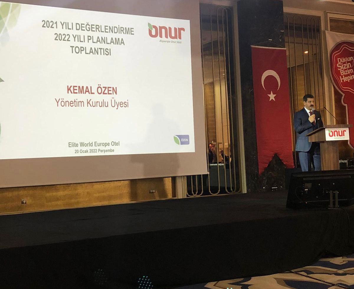 2021 yılı değerlendirme ve 2022 yılı planlama toplantımızı gerçekleştiriyoruz. #OnurMarket #DükkanSizinBizimHepimizin