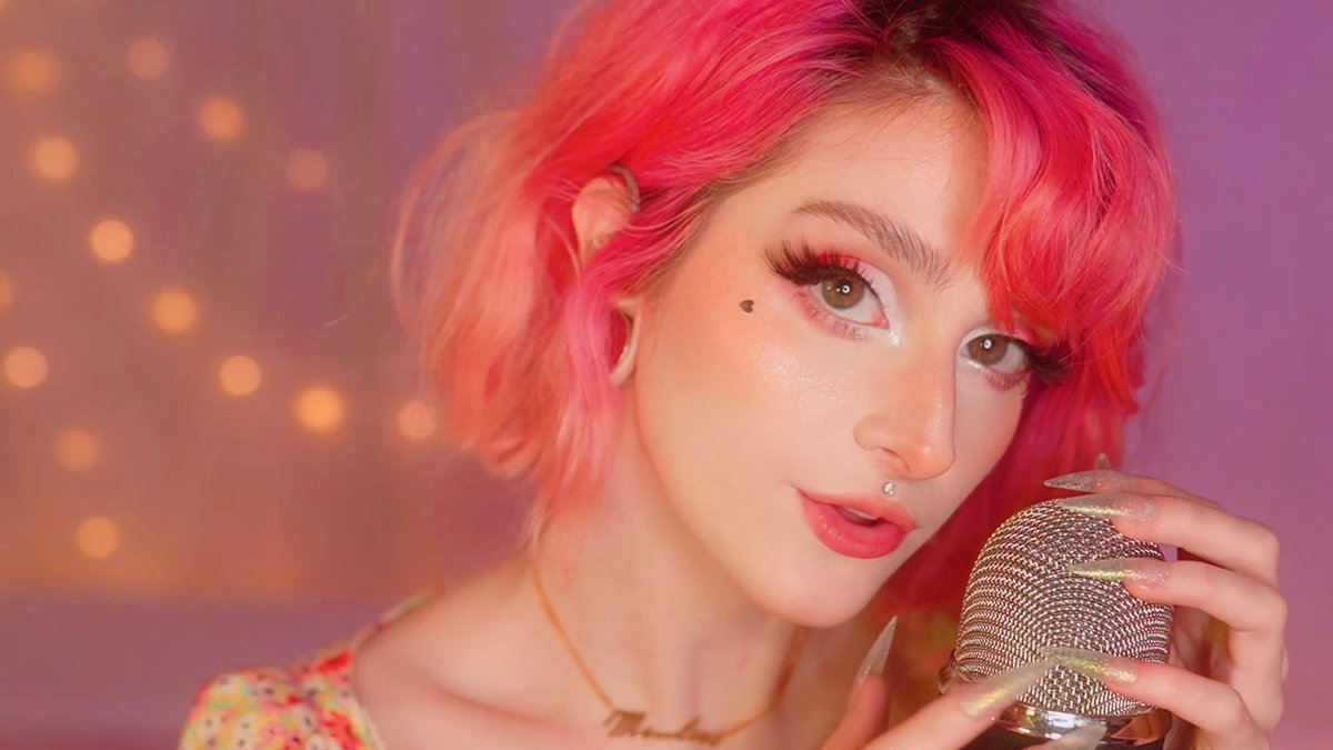 Mewlies's tweet photo. 🌙🌸 Mew video!🌸🌙
 Mouth Sounds **Only**
Let it bring you good sleeps🥰💕
https://t.co/HHAim1e3UQ https://t.co/vgjQQUPPbe
