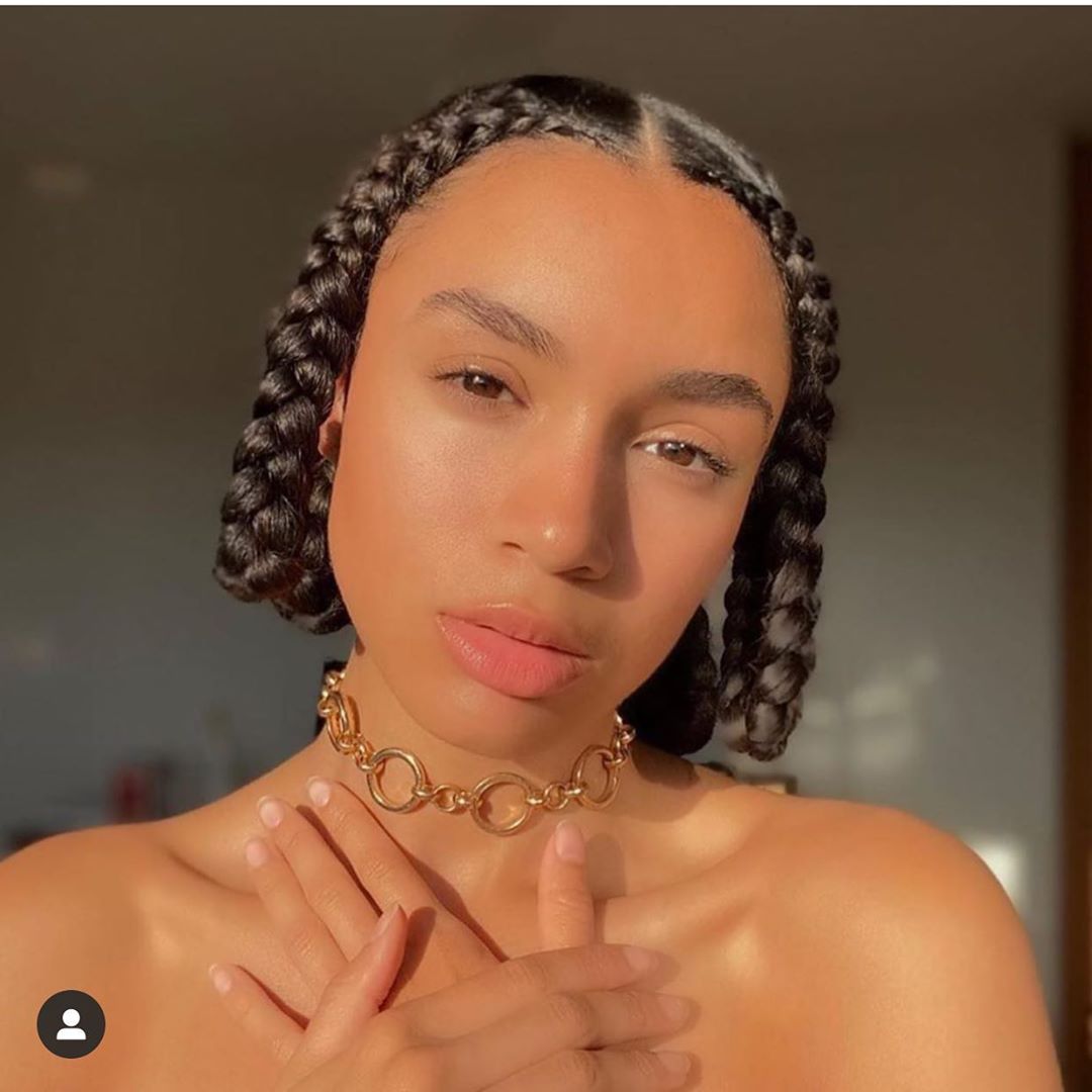 maboplus on Twitter: "Braids are the most convenient and stylish way to  style one's hair. As it it is,not all ladies have long hair and likewise,  not all ladies with long hair