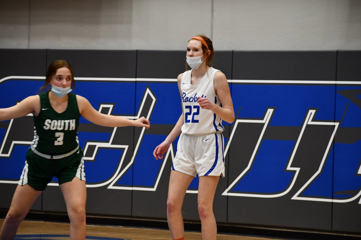 Blast girls love watching Paige Greenhagel at the "Orange for Lisa" Blast night <a href="/CHS_rocketbball/">Central Rockets - Girl's Basketball</a> game. Go #22!