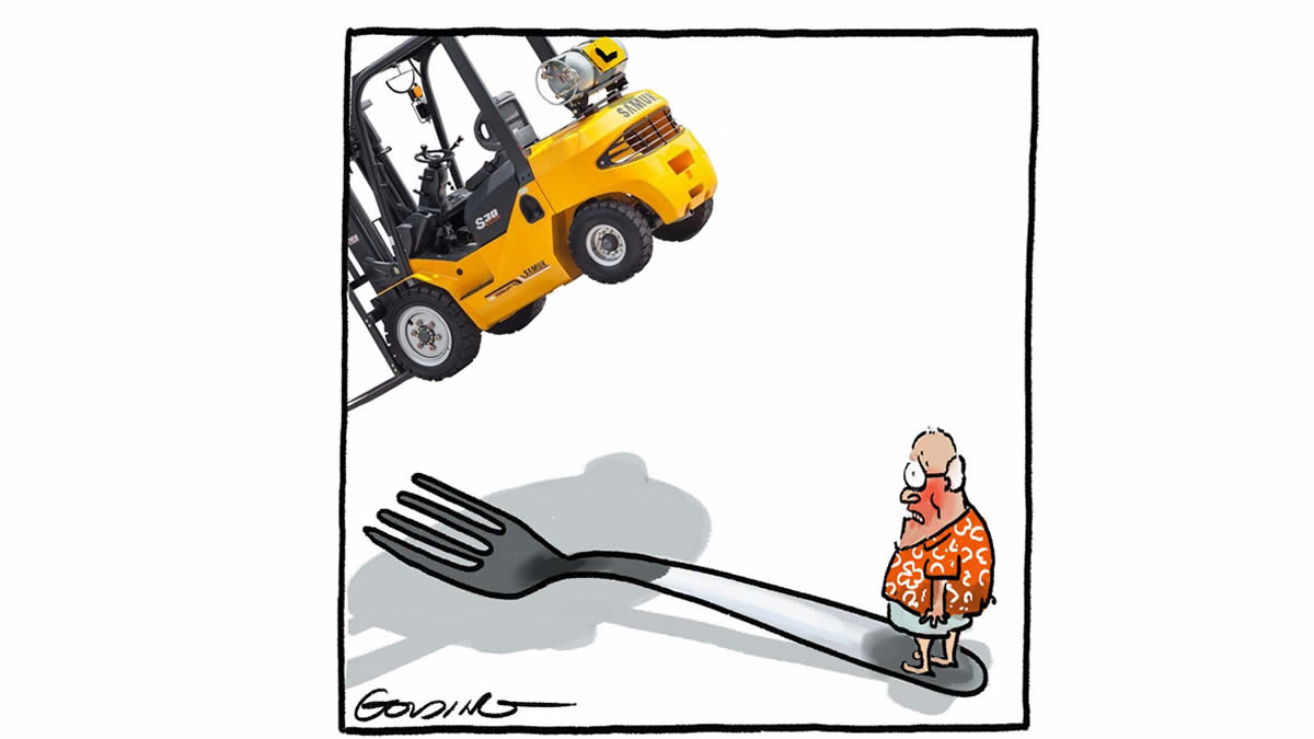 RT @GoldingCartoons: Fork. Lift.
#forklifts https://t.co/4FlvSEhmj3