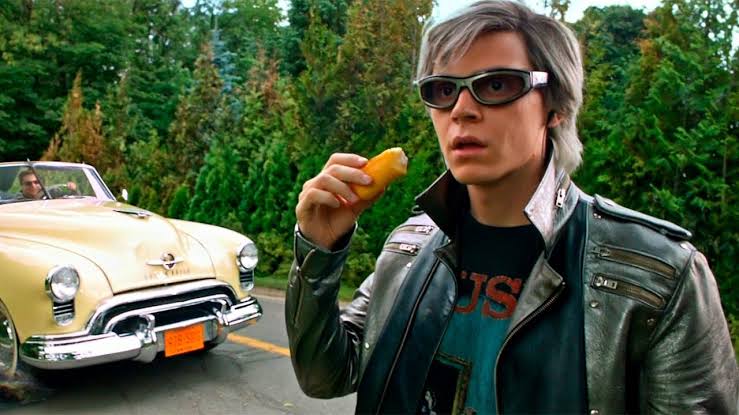 Happy birthday the best quicksilver 
Evan Peters.  