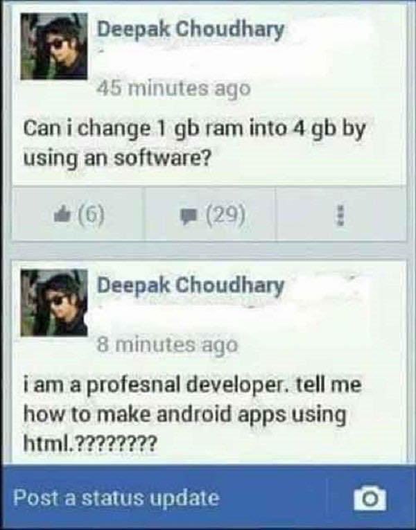 hemantkms's tweet image. Some developers are 😯 too much…. #DevelopersCommunity