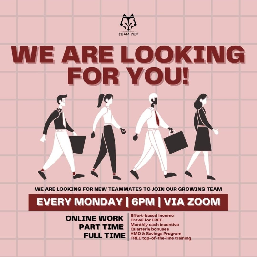 menggookieee's tweet photo. We're looking for part-time/full-time FINANCIAL ADVISOR!
Want to earn unlimited income per month as a part timer and reach 6-digit monthly income as a full-timer?

Benefits:
•Flexi-time work schedule
•Work form home set-up
•Unlimited potential income https://t.co/NVjFlfisEd