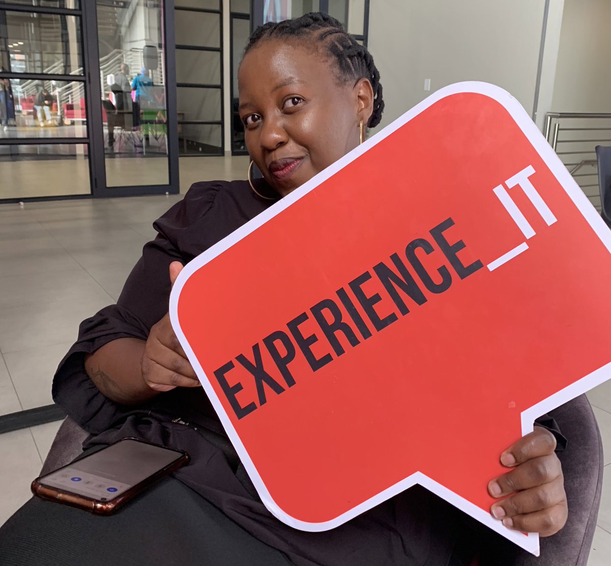 Yfm's tweet photo. The Team are chatting to a Student Recruitment Manager @stadio_HigherEd, Mapheto Masilo about a new bursary opportunity!
#StudyatSTADIO #StadioNgena https://t.co/sNY2Yl8HR7