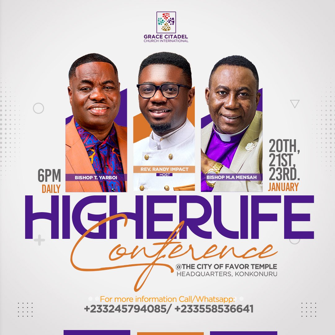 RandyImpact's tweet image. What a blessing it is to have the GENERALS in the faith minister unto us. Our lives will never be the same. We are moving up Higher in Jesus name🔥🔥✨✨

See you tonight!

#HigherLifeConference 
#SupernaturalEncounters
#21DaysFastingAndPrayers
#Power #Glory 
#YearOfJesusChrist