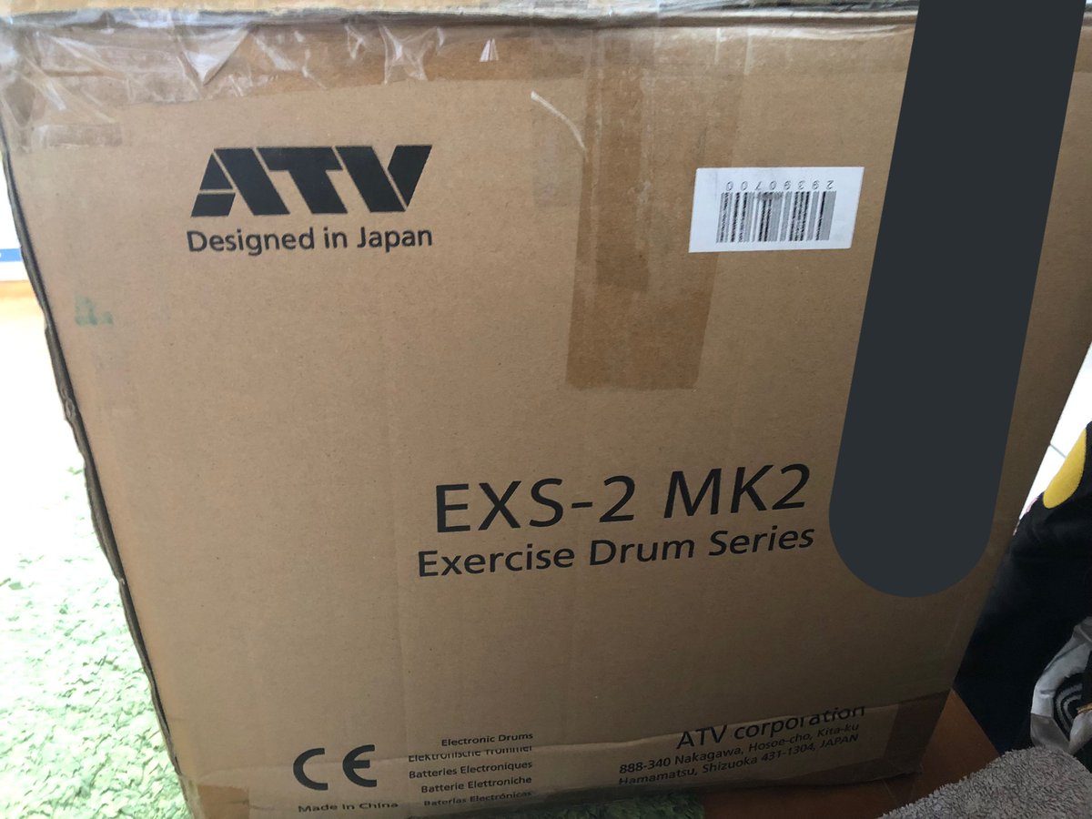 shinshin2005_'s tweet photo. 新しい電子ドラムが届いたぜっ!!!!
今日は組み立て配信にしようかな。。。
MuchULIVEフォローお願いします!!
→ https://t.co/wFDfjTYnAw
#MuchULIVE
#配信
#電子ドラム
#ATV
#EXS2MK2
#soundhouse https://t.co/3BKqH80Q2J