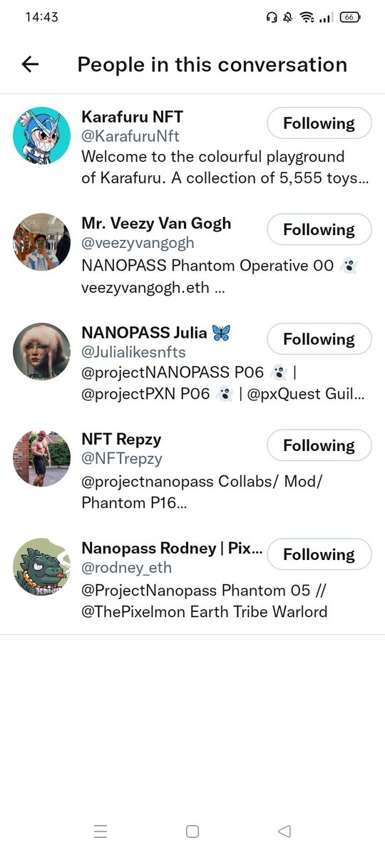 tlyllw's tweet photo. @Julialikesnfts @veezyvangogh @rodney_eth @NFTrepzy @KarafuruNft @sunflowerhyck @jenpogii @cherryyyuta @mrkyuuta @qqkuuun https://t.co/ipLUJL9jt1