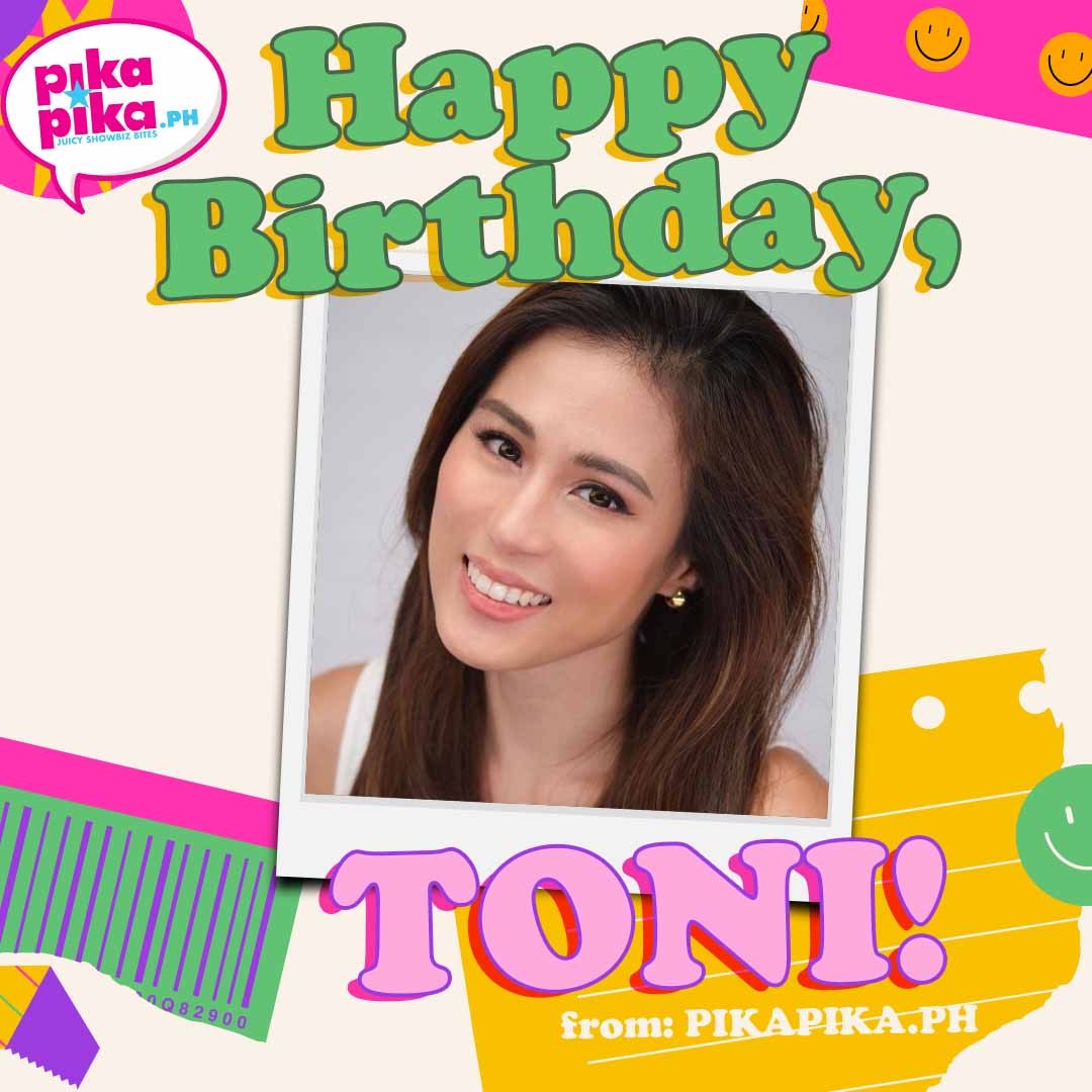 Happy birthday, Toni Gonzaga! May you have a wonderful day and a great year ahead.    