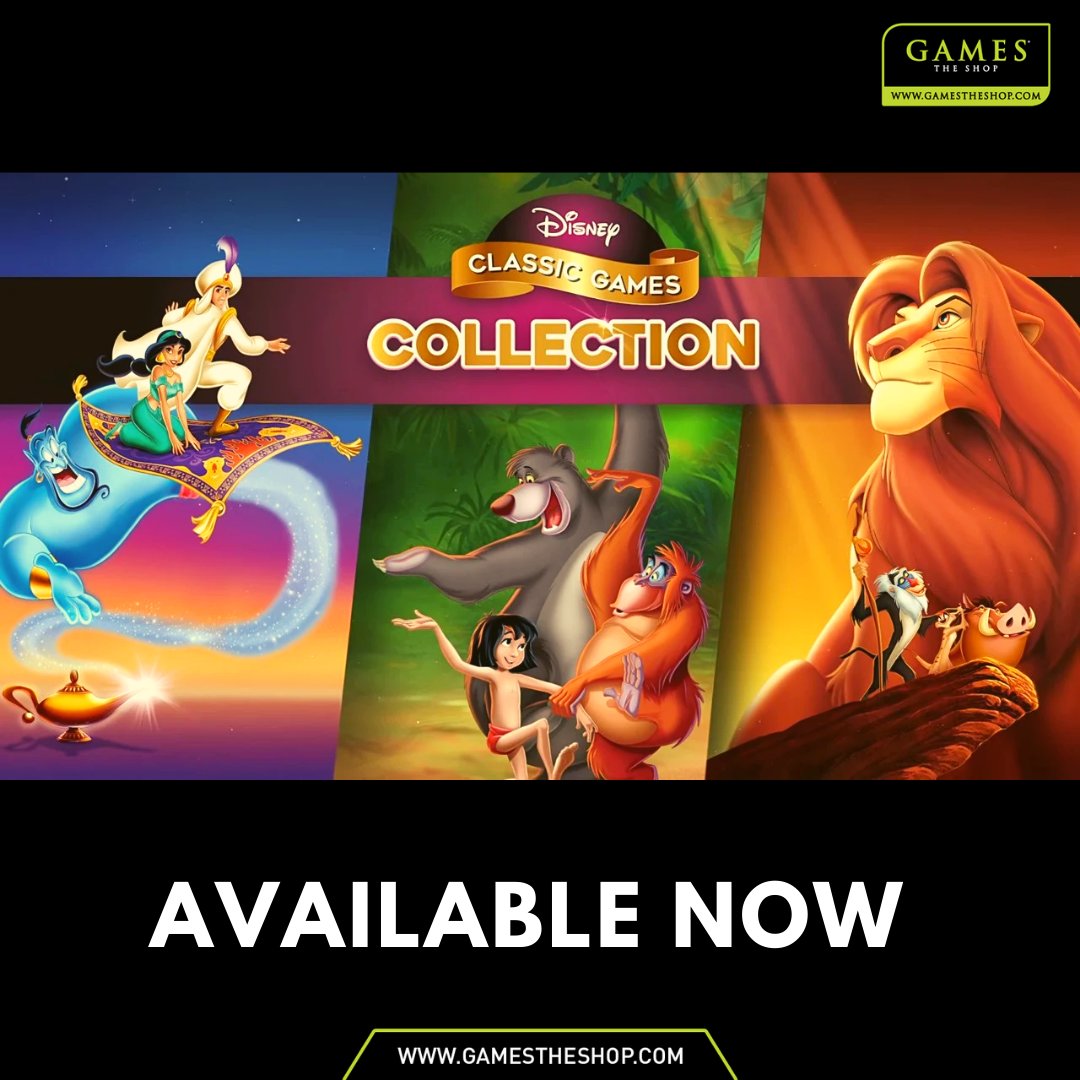 GamesTheShop's tweet photo. Disney Classic Games: Definitive Edition is now AVAILABLE TO ORDER from https://t.co/6i1KvSzlHS.
Available for PS4 & Nintendo Switch
MRP - 2,999/-
#disneyclassicgamescollection #GamesTheShop https://t.co/tfhtnRonEr