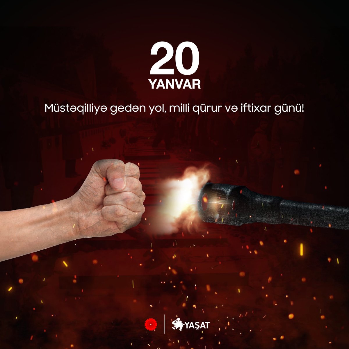 yashat_fondu's tweet photo. Allah bütün şəhidlərimizə rəhmət eləsin!

#20Yanvar #BlackJanuary #20January1990 https://t.co/m8seZhbS8d