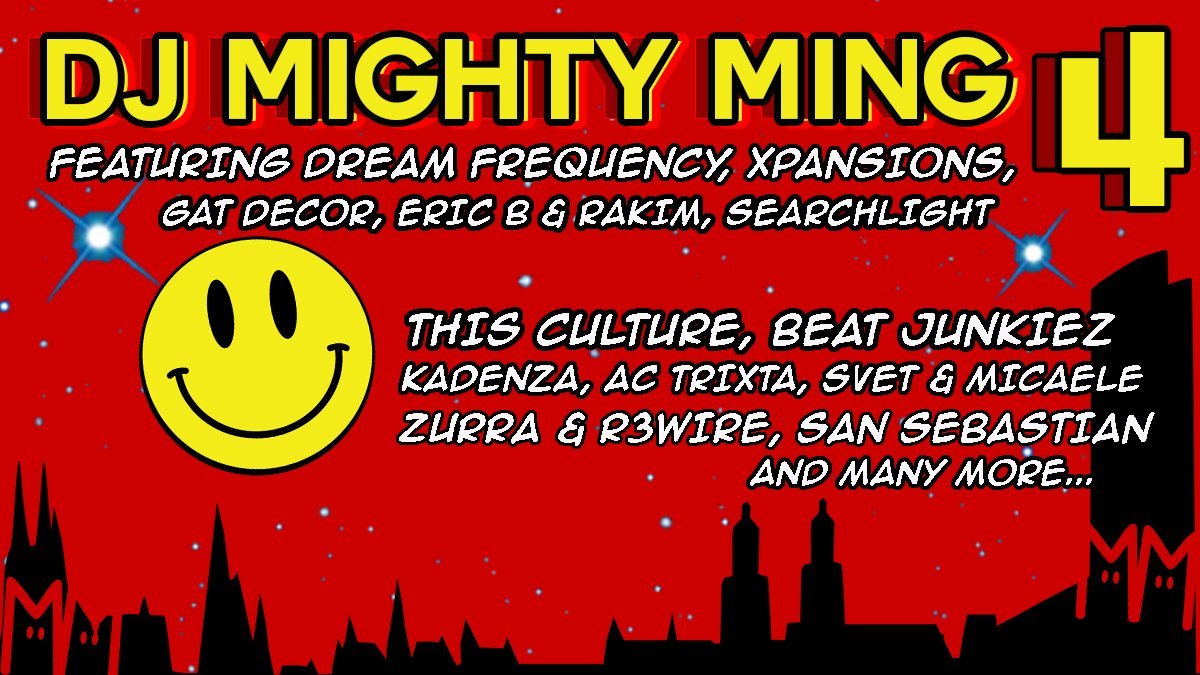😀 NEW #mix from <a href="/DJ_Mighty_Ming/">DJ Mighty Ming</a> featuring 
<a href="/Dreamfrequency1/">Dream Frequency</a> <a href="/gatdecor_/">Gat Decór</a> <a href="/Thiscultureuk/">This Culture</a> <a href="/Kadenza9/">Kadenza</a> <a href="/ACTrixta/">AC Trixta</a> <a href="/Official_Zurra/">• Zurra •</a> <a href="/IAMREWIRE/">R3WIRE</a>

bit.ly/DJMightyMing_4