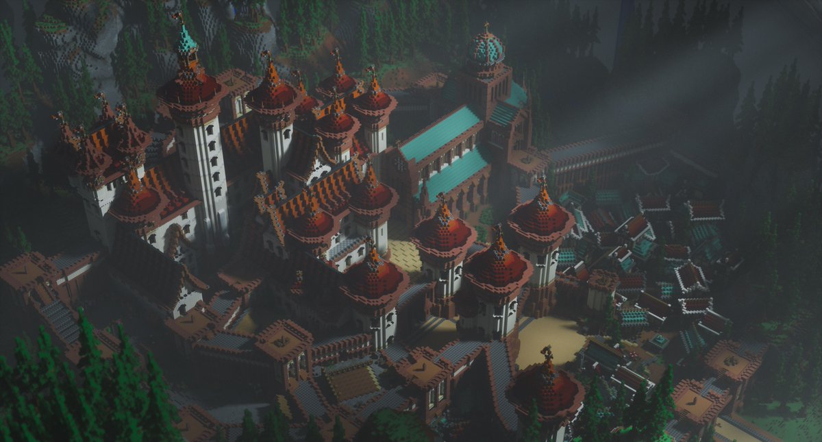 ShapeStudioMC's tweet image. 🏰Kingdom on a floating environment.🌫️☁️

Renders; @notbarteksk