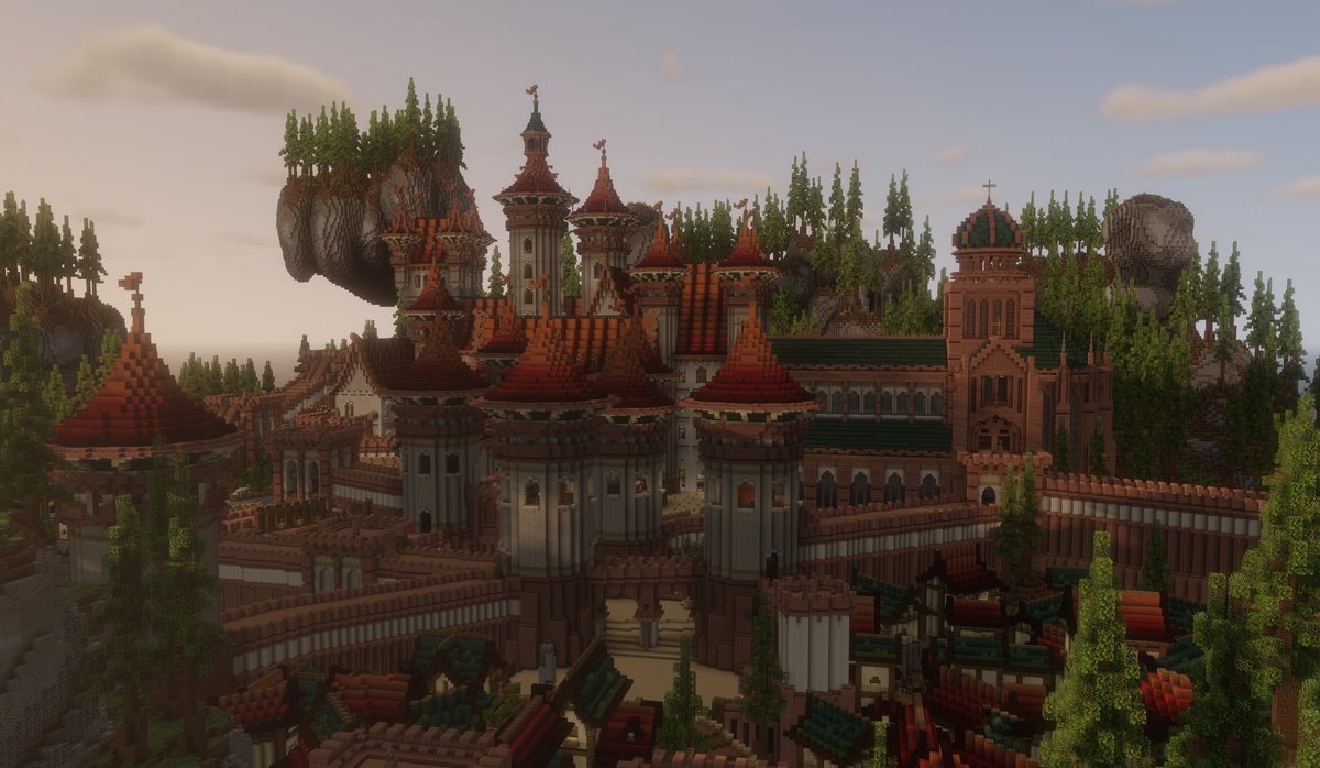 ShapeStudioMC's tweet image. 🏰Kingdom on a floating environment.🌫️☁️

Renders; @notbarteksk