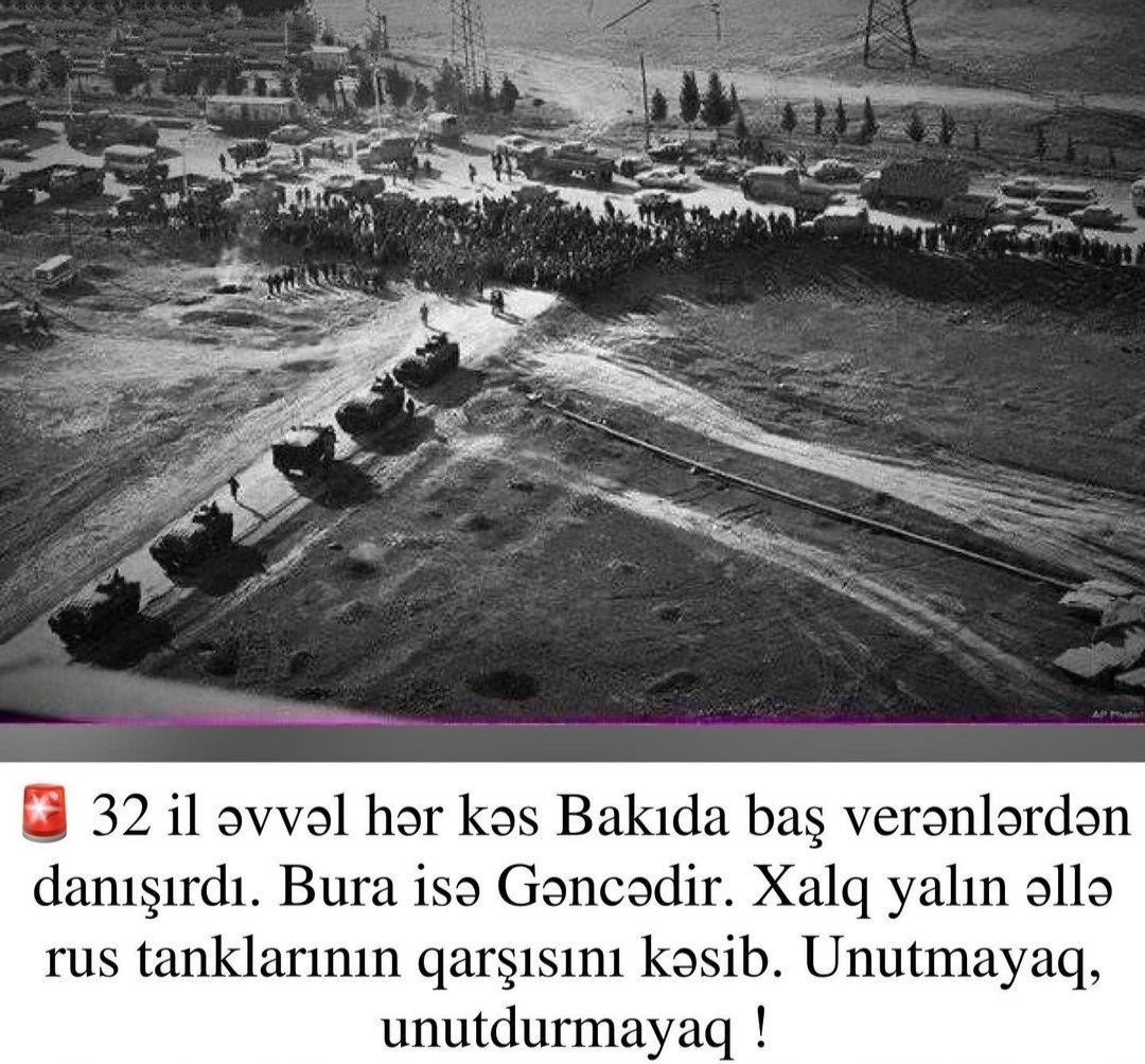 Eminim ki, #KuzeyAzerbaycan'da Rus emperyalizmi dize çöktüren Azerbaycan Türk milleti,  #GüneyAzerbaycan'da Fars istismarçılığınıda dize çöktürecektir.

#BloodyBlackJanuary