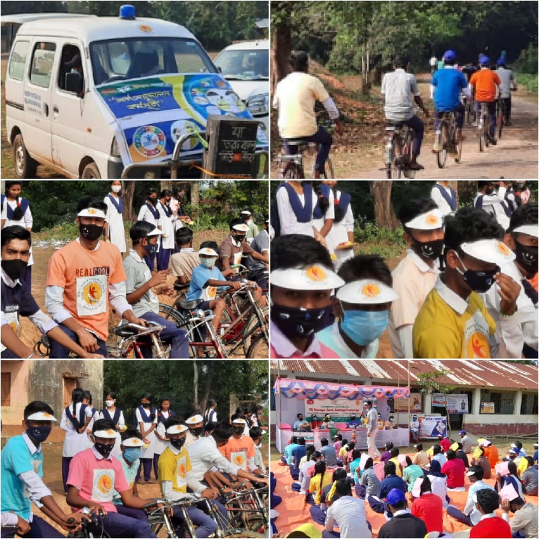 nhm_tripura's tweet photo. Cyclothon Activity for "TB Harega Desh Jeetega" Campaign under South Tripura.
@PMOIndia @tripura_cmo @cstripura @HfwTripura @SiddharthShiv @MoHFW_INDIA @NITIAayog @UNICEFIndia @WHO @JSIhealth https://t.co/TnZSOm7xON