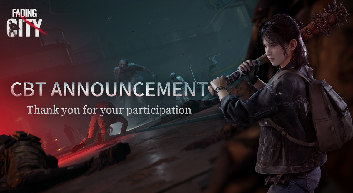 GameFadingcity's tweet photo. Dear Agents,
This CBT will end at 10:59 on Jan 21 (ET). We apologized to the players with poor gaming experience due to the device compatibility, game instability, and in-game localization. We will review your feedback carefully and keep going forward. See you in the city soon! https://t.co/Gxh5OMMlIJ