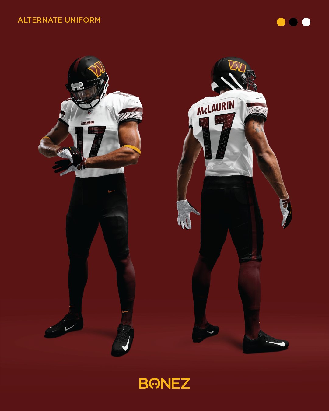 washington commanders alternate jersey