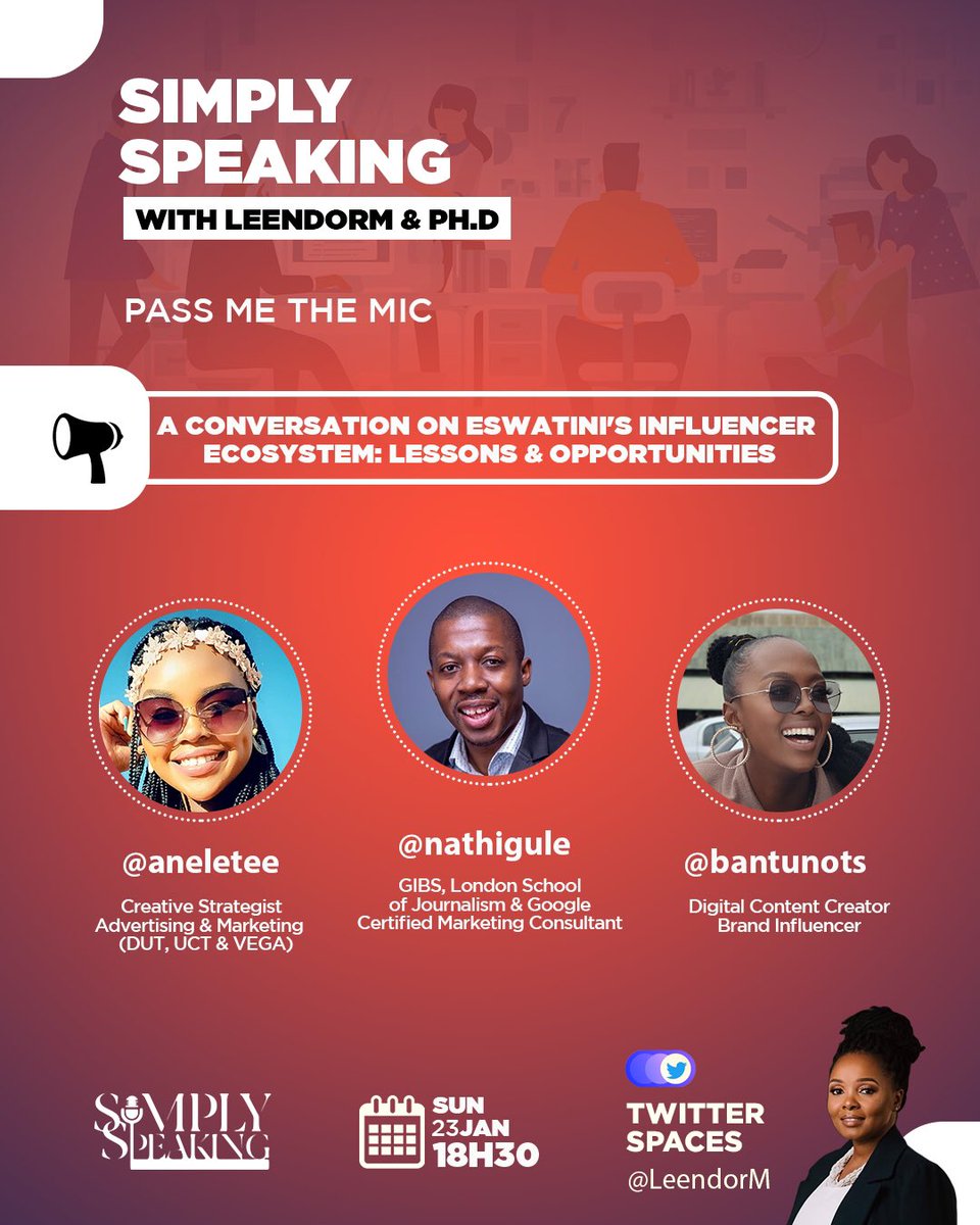 bantunots's tweet photo. Hey now!!! 
What a pleasure it is to be invited to speak my mind on something I’m passionate about!! Bantu Nots is your Year to take or Leave. Set your reminders, let’s meet on Sunday❤️ #tinitwitter https://t.co/aZQSursFsF