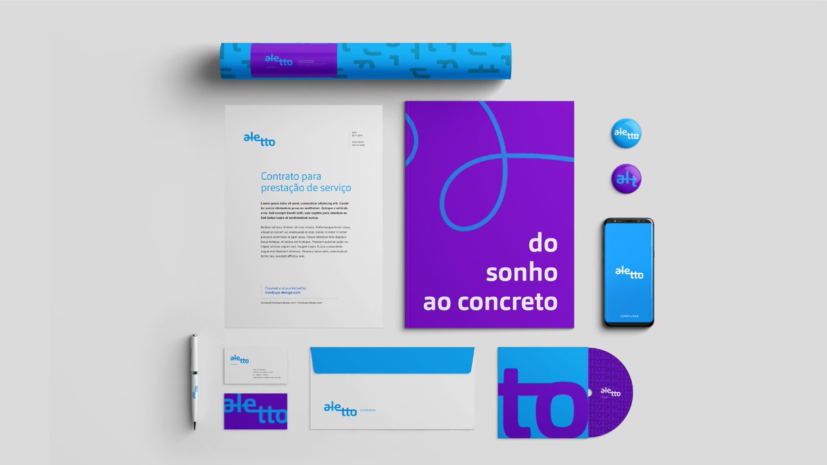 Alettoconstruto's tweet photo. A aletto está de cara nova e estamos orgulhos de apresentar a nossa nova identidade visual para vocês.
#alettoconstrutora #identidadevisual #logomarca https://t.co/Yl6PMq8pfF