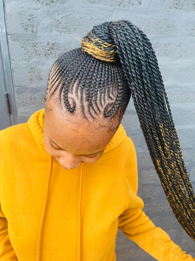 connie_salon's tweet image. Straight up 
#conniesmagichairsalon
#braids
#conrows 
#tribalconrows
#eastrandhairsalons
#sowetohairsalons 
#GirlTalkZA