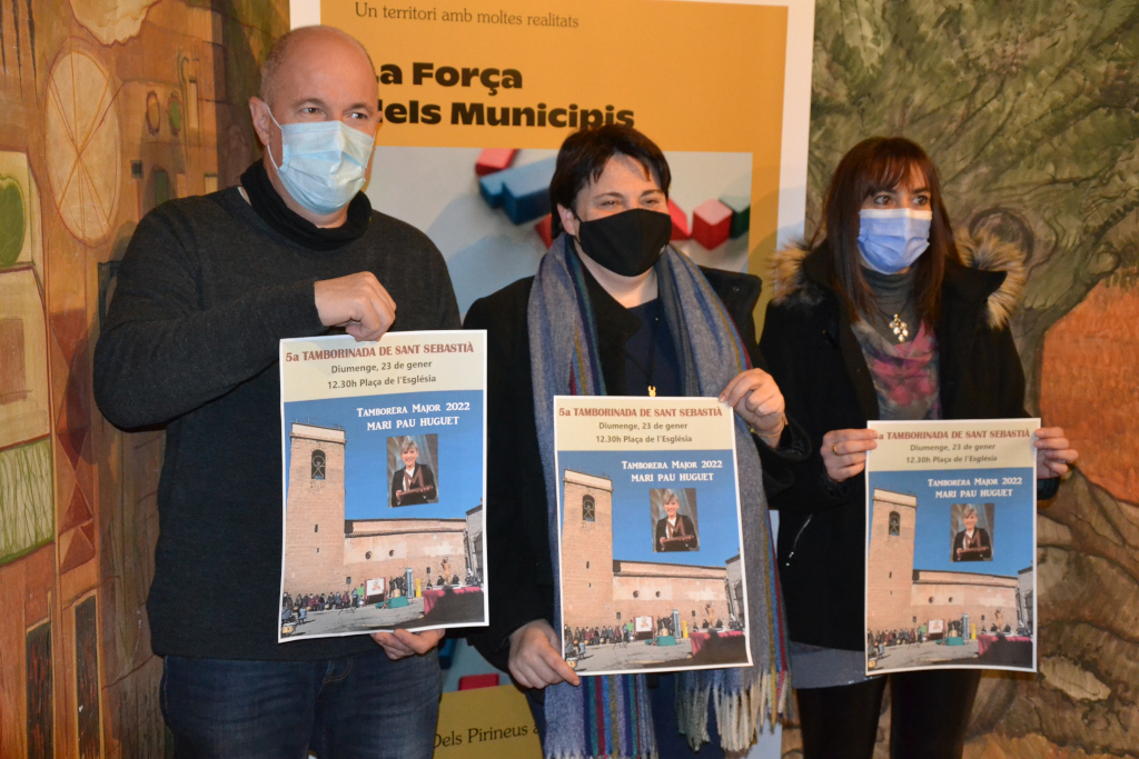 📢Mari Pau Huguet, Tamborera Major a la #Tamborinada de <a href="/AjuntTorrelameu/">Ajunt Torrelameu</a>. El municipi va recuperar l’any 2018 aquesta tradició, que se celebrarà el dia 23 de gener coincidint a la Festa Major de Sant Sebastià🥁
#laforçadelsmunicipis
+ℹ️👉 t.ly/cWU6